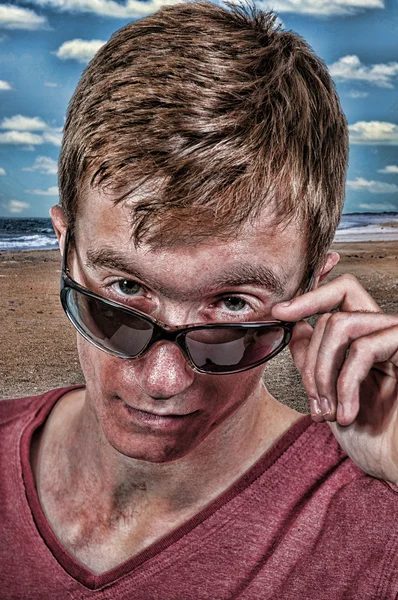 Man Sunglasses — Stock Photo, Image