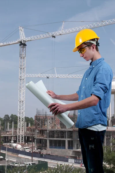 Trabalhador da construção — Fotografia de Stock