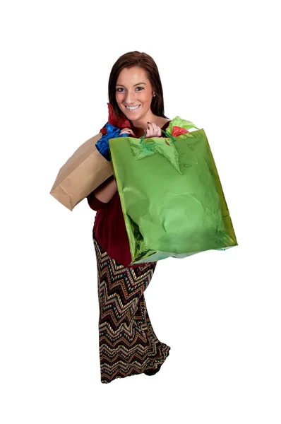 Woman Shopping Bags — Stock Photo, Image