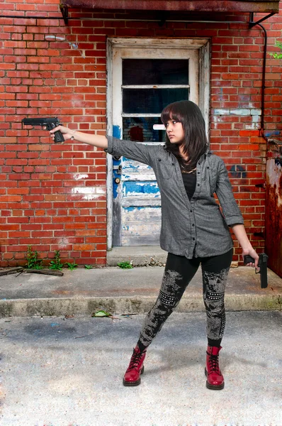 Female Detective — Stock Photo, Image