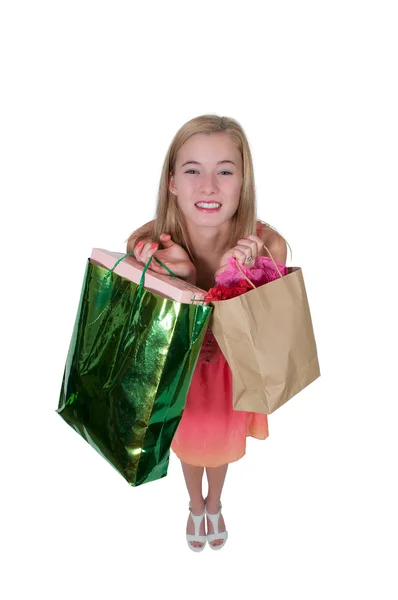 Woman Shopping Bags — Stock Photo, Image