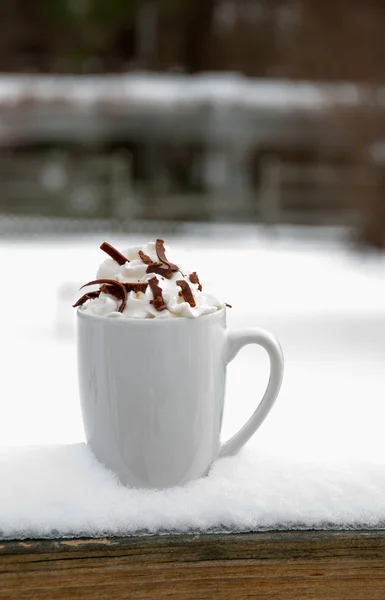 Hot Chocolate or Coffee — Stock Photo, Image