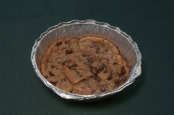 Läcker Bakad God Känd Som Choklad Chip Kaka — Stockfoto