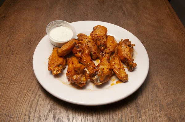 American cuisine dish known as chicken wings