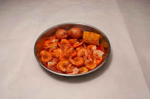 Delectable delicious seafood cuisine known as shrimp