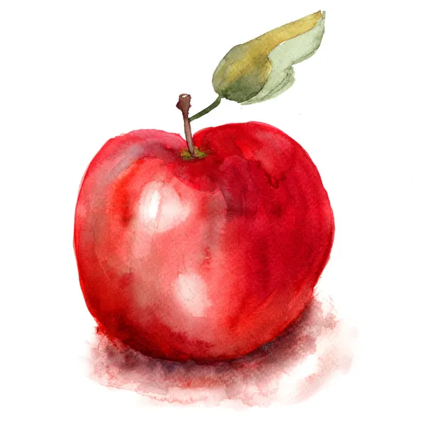 Apfel-Illustration — Stockfoto