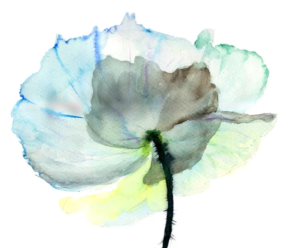 Стилизованная цветочная иллюстрация — стоковое фото