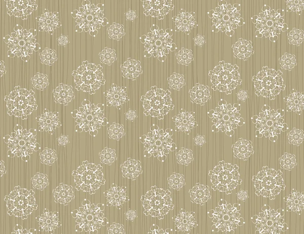 Christmas snowflake vector background — Stock Vector