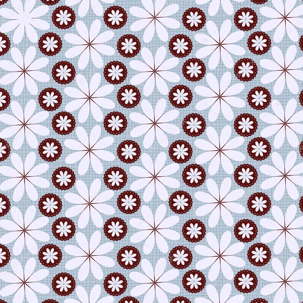 vector flower pattern background