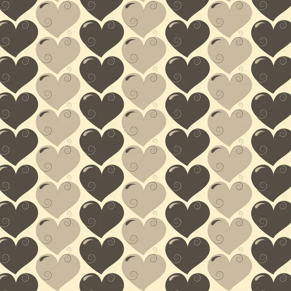 Abstrait Valentines jour vectoriel motif fond — Image vectorielle