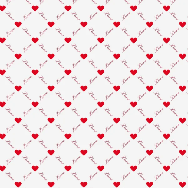 Abstracto San Valentín día vector patrón fondo — Vector de stock