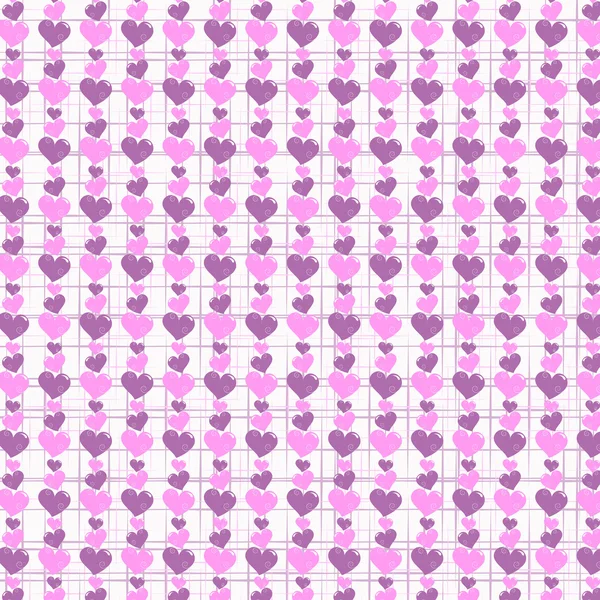 Abstract Valentines day vector pattern background — Stock Vector