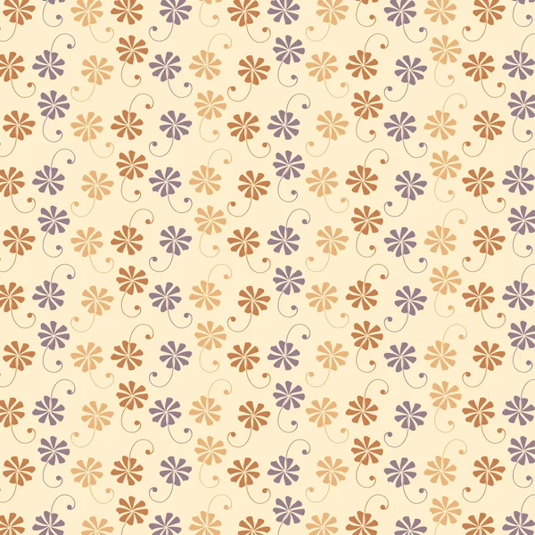 抽象花卉矢量图案背景 — 图库矢量图片