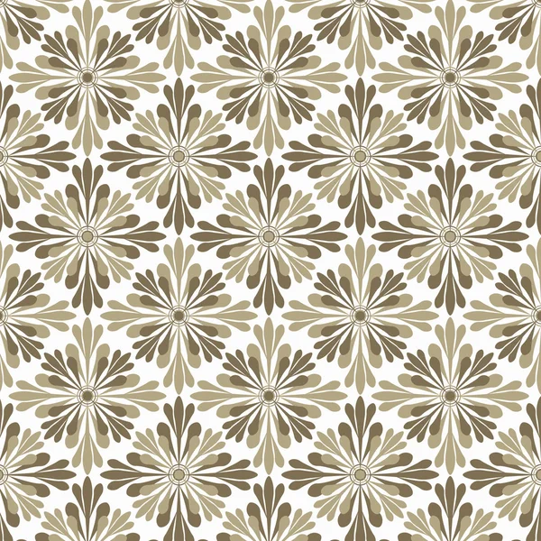 抽象的な花パターンのベクトルの背景 — ストックベクタ