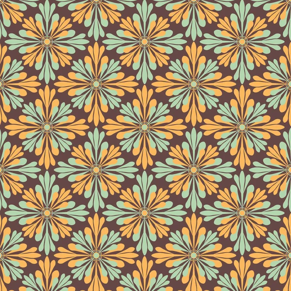 Vector abstracto flor patrón fondo — Archivo Imágenes Vectoriales