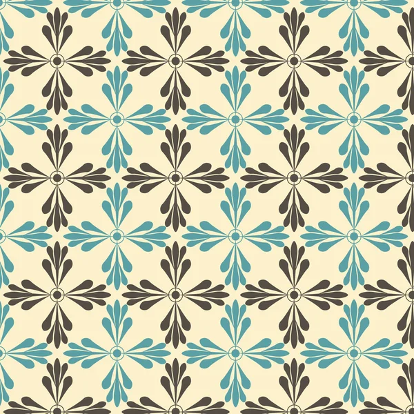 Vector abstract flower pattern background — Stock Vector