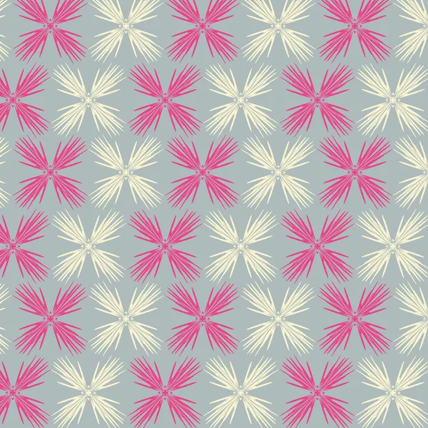 Vector abstracto flor patrón fondo — Archivo Imágenes Vectoriales