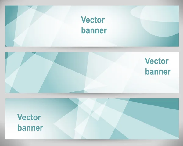 Abstract Banners. Vector Backgrounds. Stock Illustration