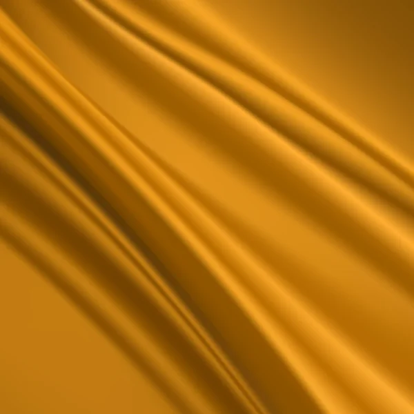 Abstrakt orange silke stof til baggrund – Stock-vektor