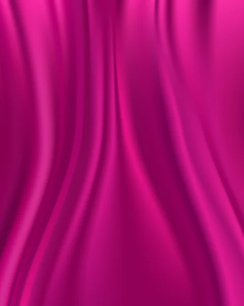 Tejido de seda rosa abstracto para fondo — Vector de stock