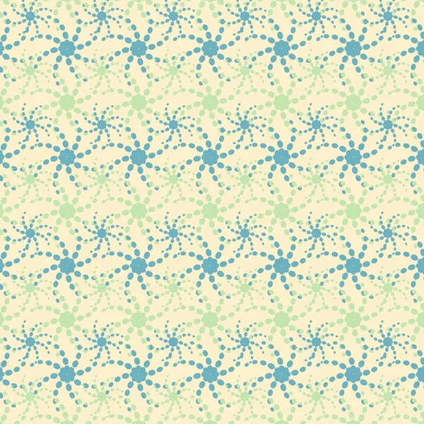 Vector abstracte bloemenpatroon — Stockvector