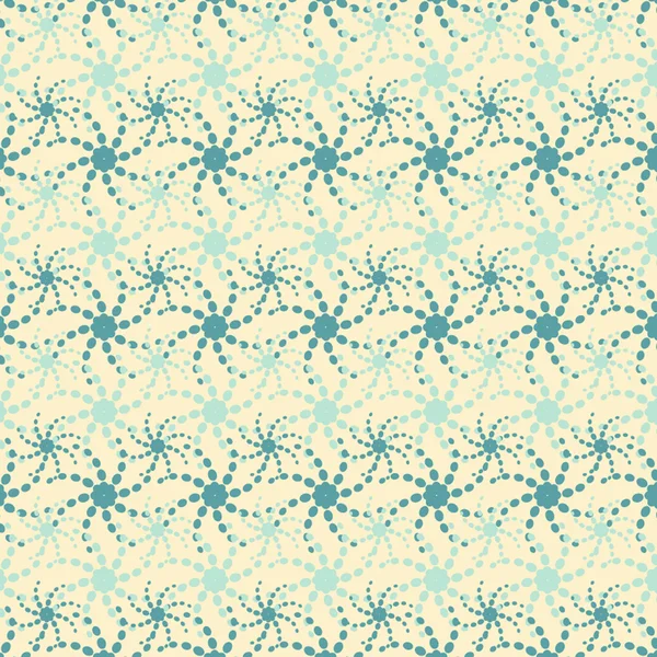 抽象的な花パターン ベクトル — ストックベクタ