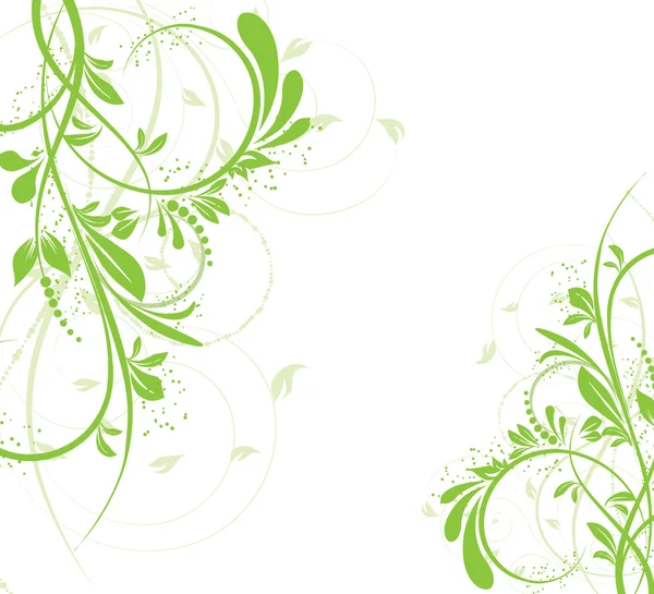 Vecteur fleur créatif décoratif abstrait fond — Image vectorielle