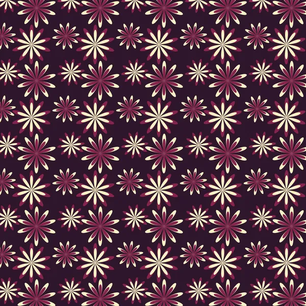 Papel abstracto patrón de flores — Archivo Imágenes Vectoriales