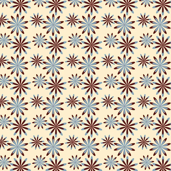 抽象的な花パターンの紙 — ストックベクタ