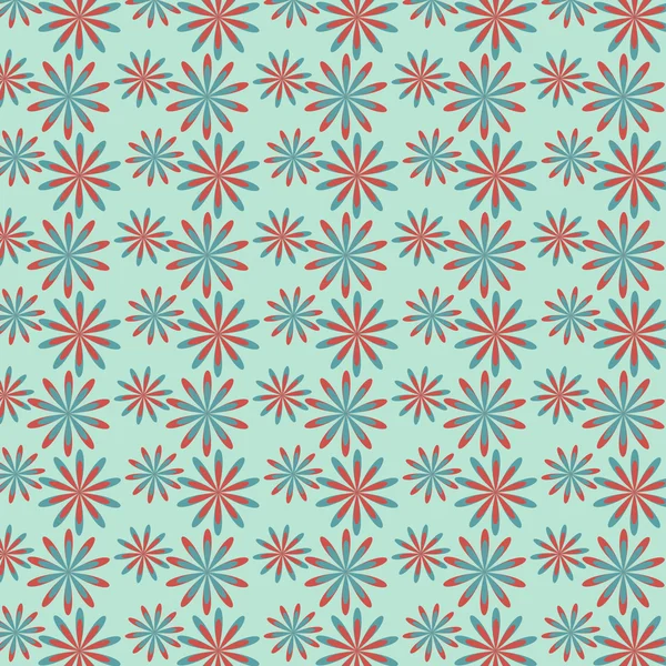 Papel abstracto patrón de flores — Archivo Imágenes Vectoriales