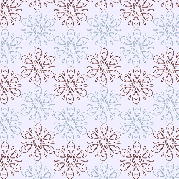 Papel patrón de flores para scrapbook — Archivo Imágenes Vectoriales