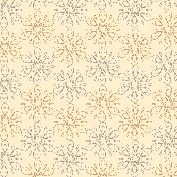 Bloem patroon papier voor scrapbook — Stockvector