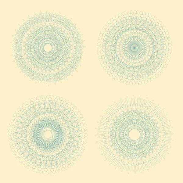 Ensemble d'éléments décoratifs vectoriels — Image vectorielle