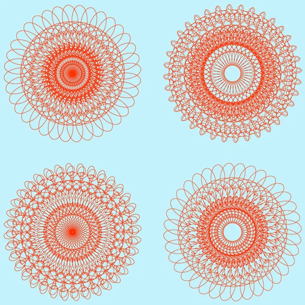 Dekorative Elemente — Stockvektor