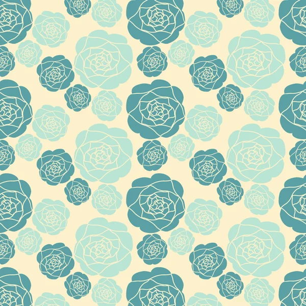 Abstraite fond motif fleur — Image vectorielle