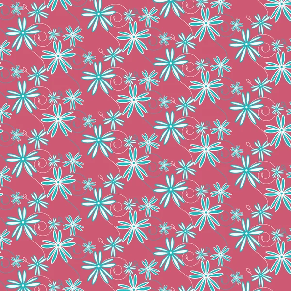 Vecteur abstrait fleur motif fond — Image vectorielle