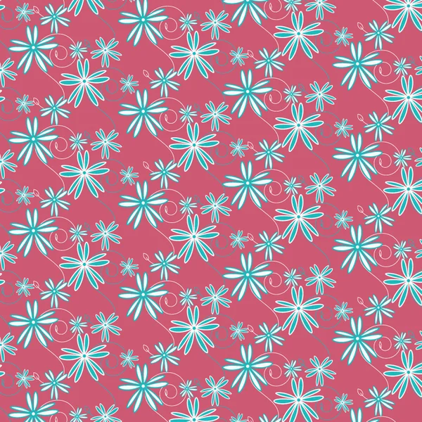 Vector abstracto flor patrón fondo — Archivo Imágenes Vectoriales
