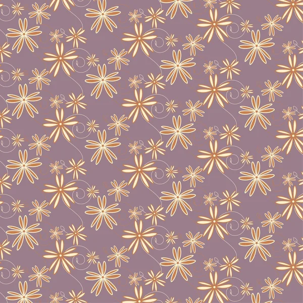 Vector abstracto flor patrón papel para scrapbook — Archivo Imágenes Vectoriales