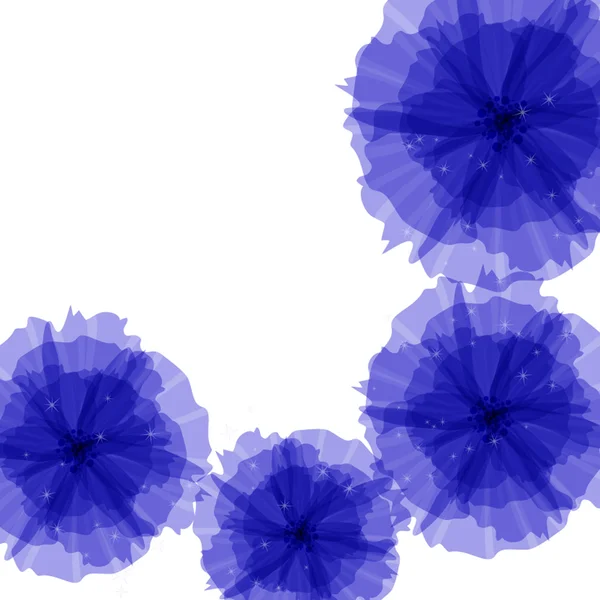 Fond floral abstrait — Image vectorielle