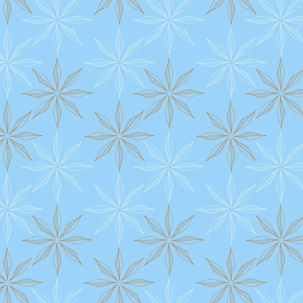 Flor vector abstracto patrón fondo — Archivo Imágenes Vectoriales