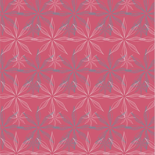 Fleur vecteur abstrait motif arrière-plan — Image vectorielle