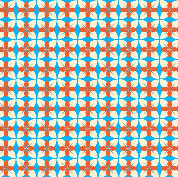 Fond de motif abstrait fleur vectorielle — Image vectorielle