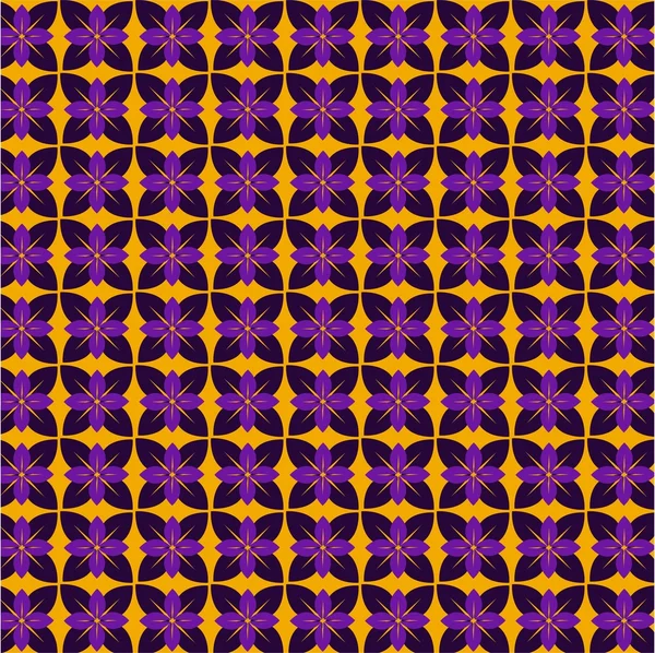 Vektor Blume abstrakt Muster Hintergrund — Stockvektor
