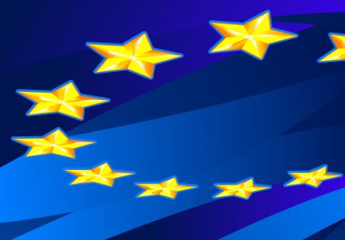 Európai Unió szemszögéből zászlaja.