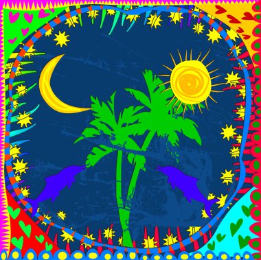 Çocuk çizim vacations.