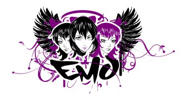 Üç emo kız