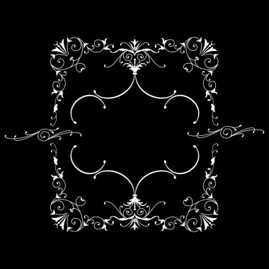 Royal Çift süslü çerçeve