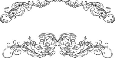 iki Barok hat eğrileri