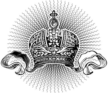 Güneş ışınları ve kral tacı