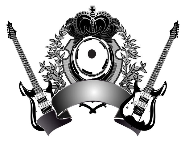 Heraldic Guitar